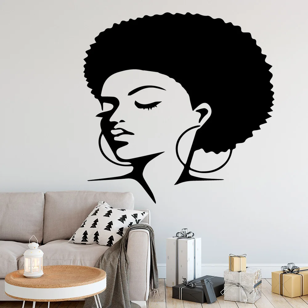 Милые настенные виниловые наклейки для детской комнаты в африканском