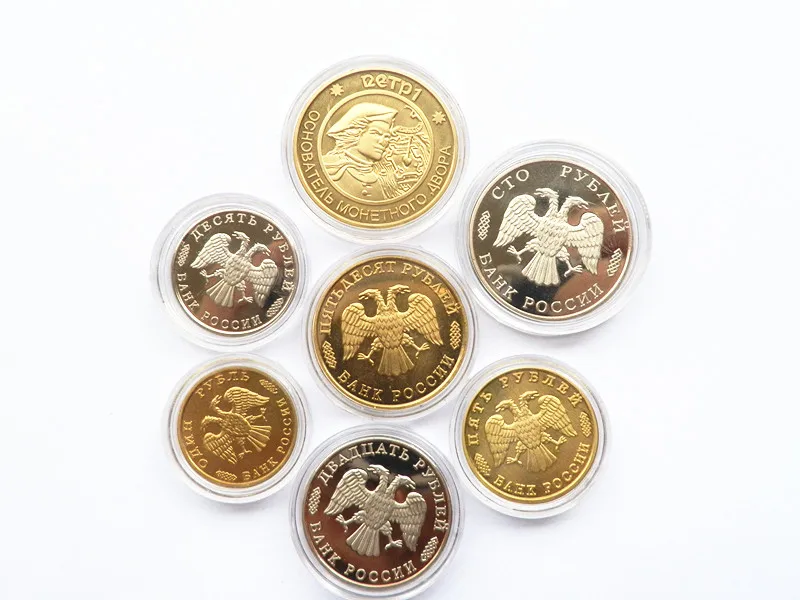 1 компл./лот комплект копий of Coin 300 лет Российского флота и 50 наборов victory|set of|set lotset