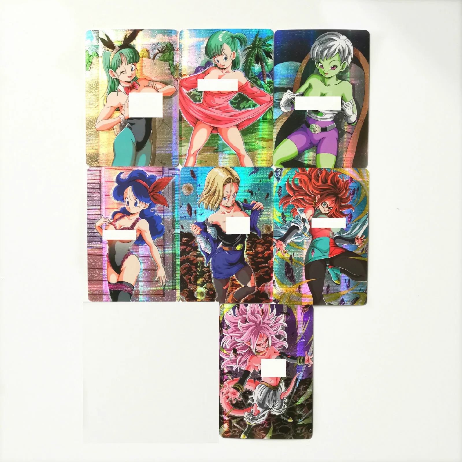 27 шт./компл. супер Dragon Ball Z пикантные джентльмен Чичи Bulma Android 18 героев карточной