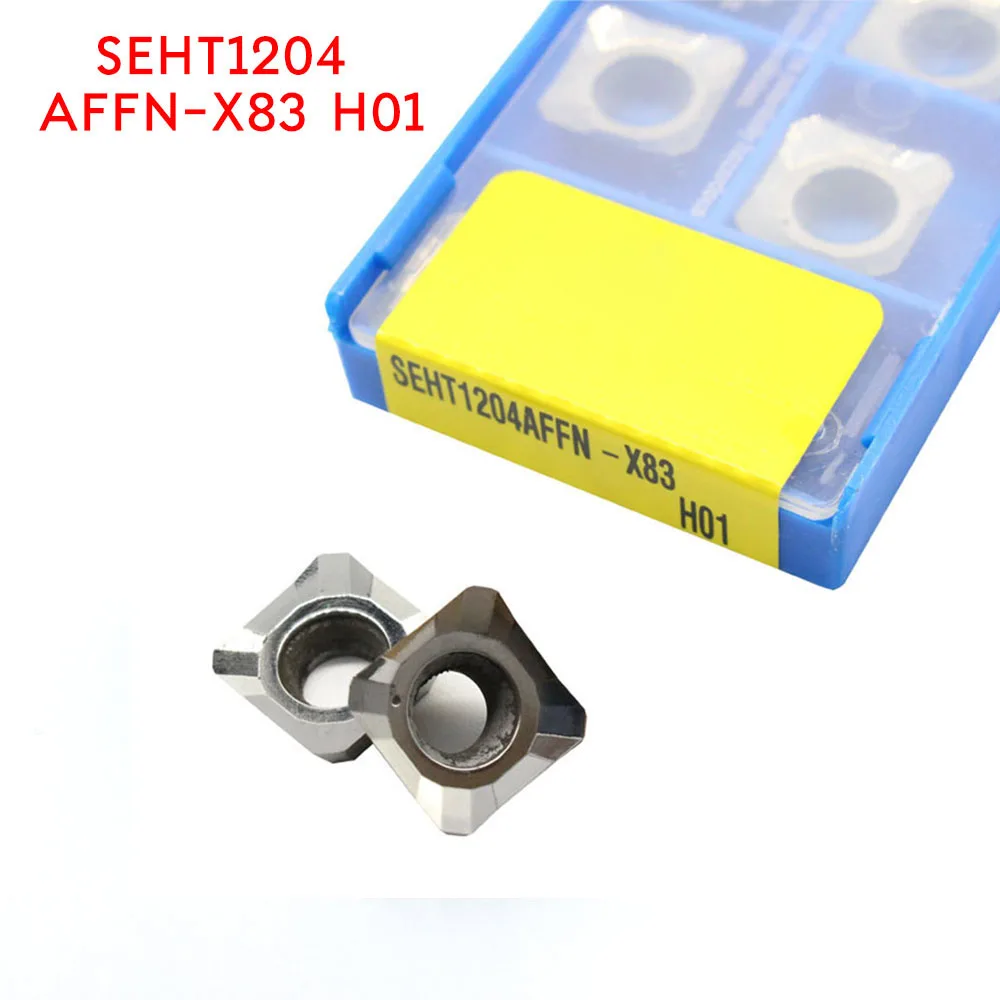 SEHT1204 AFFN X83 H01 фрезерный инструмент твердосплавная вставка SEHT 1204 лицевая мельница