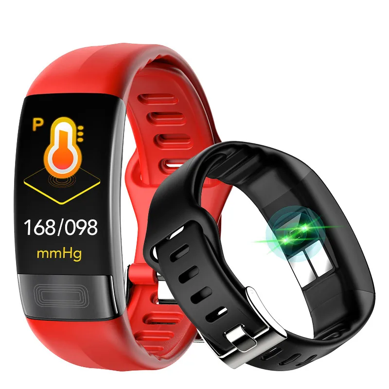 

More Color Sport Wristband P11Smart Bracelet Band ECG+PPG Blood Pressure Heart Rate Monitor Activity Fitness Tracker Smart Watch