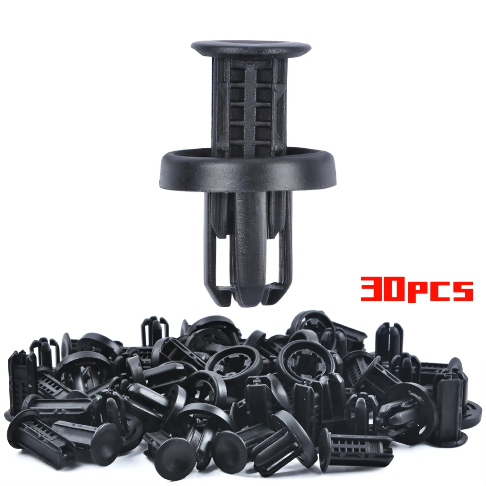

OGE 30PCS Fender Liner Clip For 2016-2014 MDX Nylon Fastener