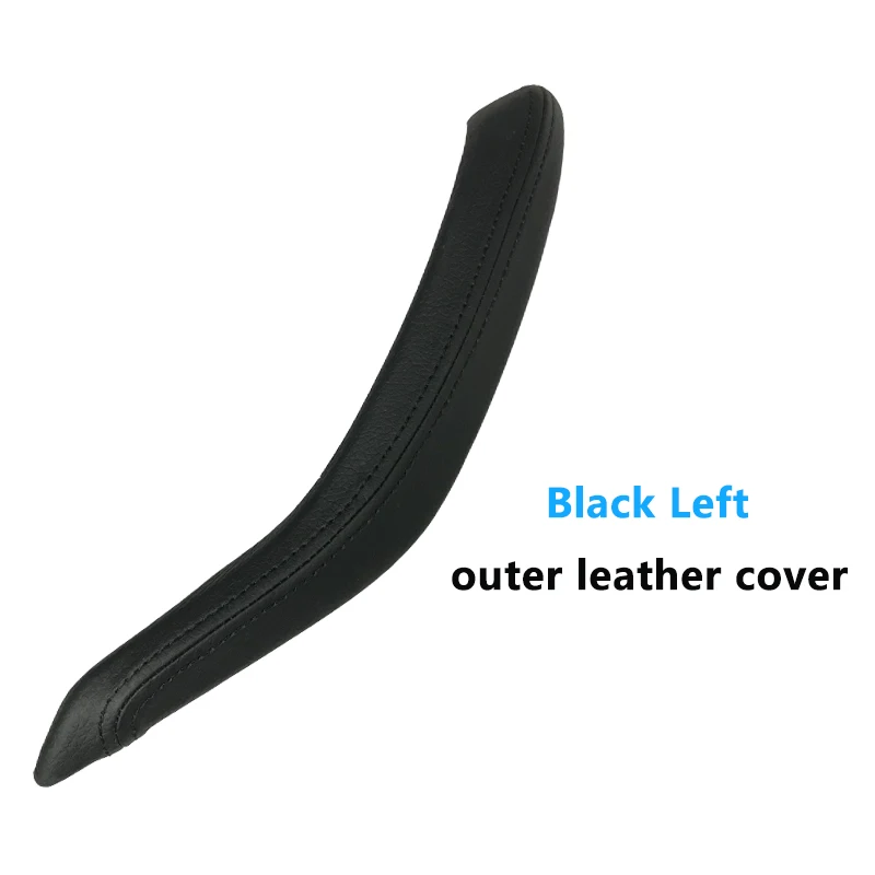 

Car Interior Passenger Doors Pull Handle Outer Leather Cover Replacement For BMW X5 X6 F15 F16 2014-2018