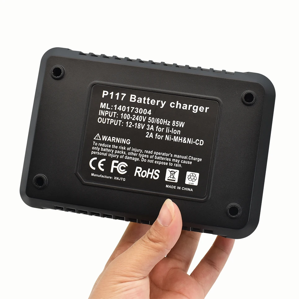 

2021 latest 100% original Power tool charger 12v-18V lithium nickel battery P117 P108 universal battery charger
