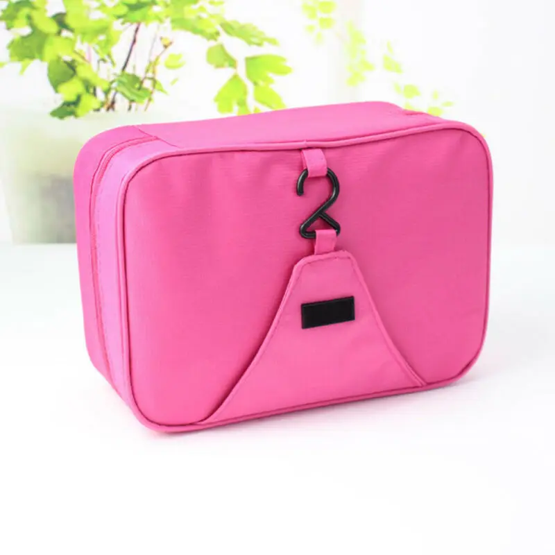 Водонепроницаемая дорожная Полиэстеровая косметичка подвесная нейтральная