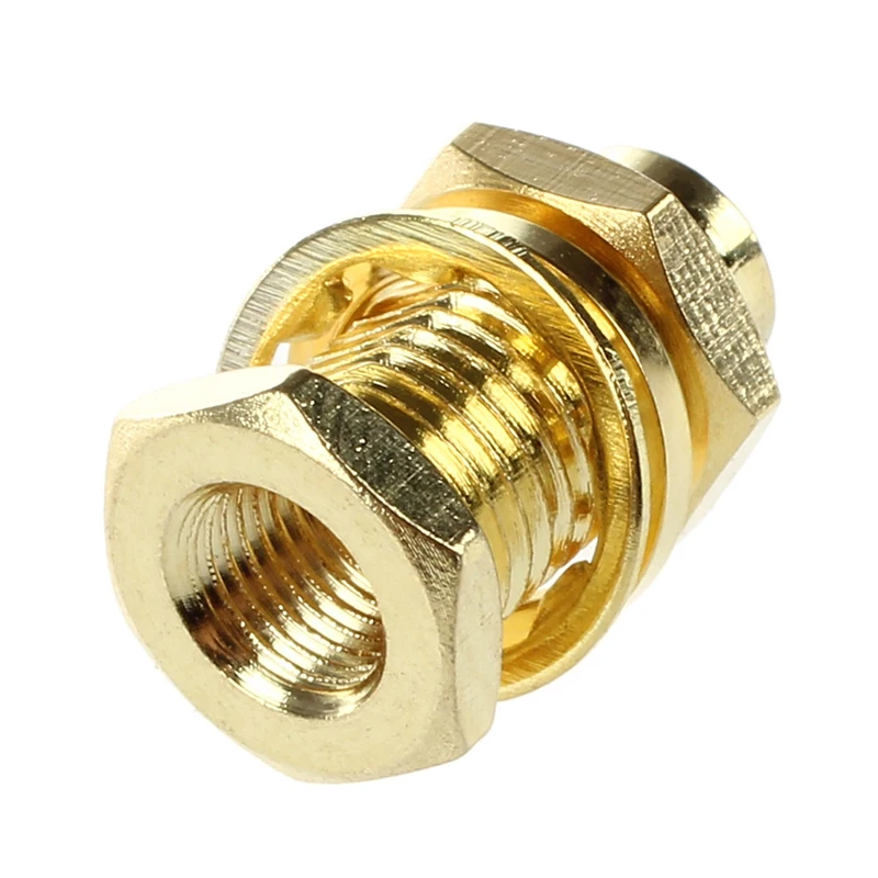 5 шт. SMA женские гайки переборка обжимные прямые RF коаксиальные соединители