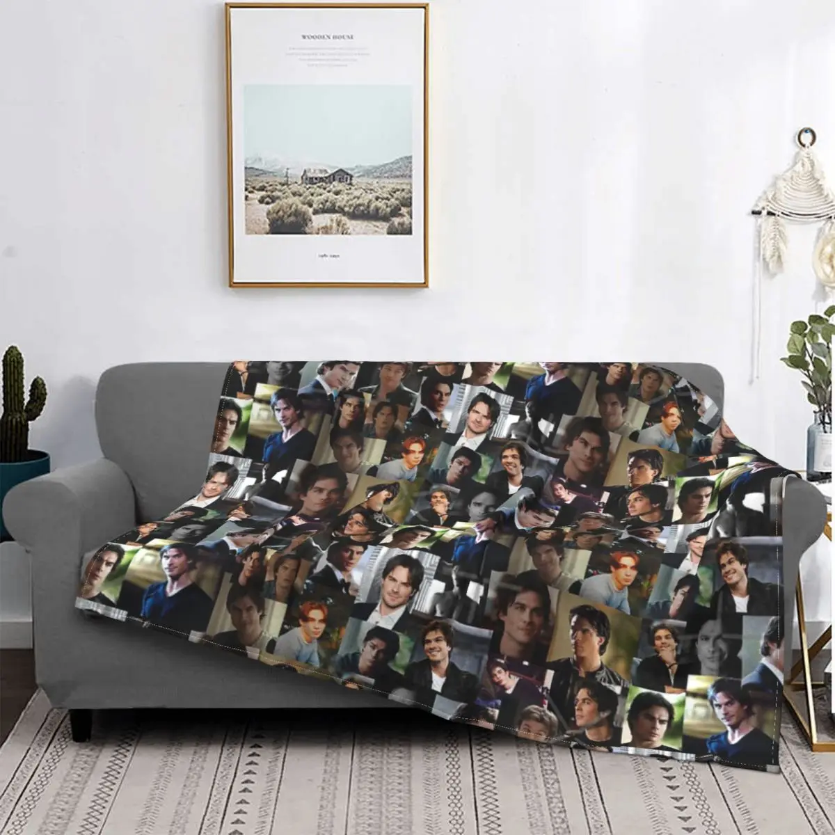 

Ian Somerhalder 2 одеяло покрывало для кровати плед диван для кровати пляжное полотенце для дивана одеяло s покрывало для кровати