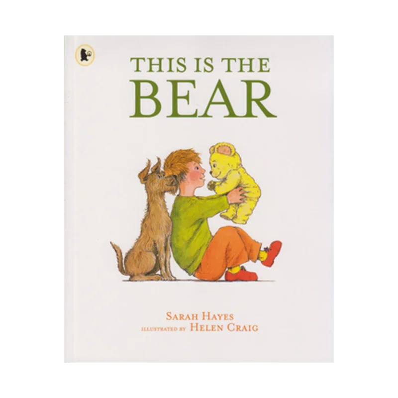 This is the bear English Picture Book Anthony Browne Educational Toys for Children Montessori Classroom Decoration Reading Book