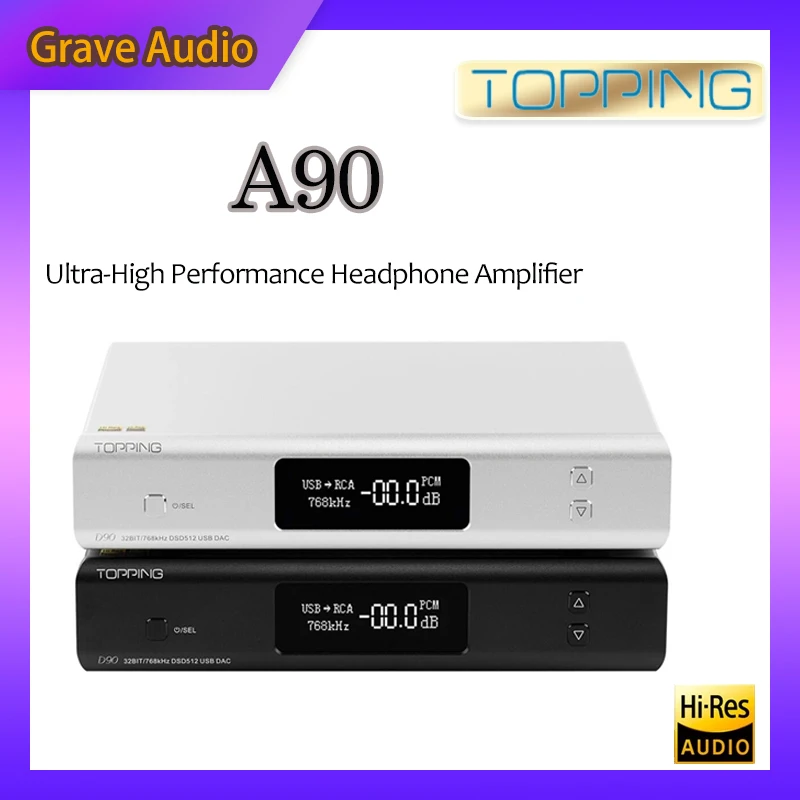 Предварительный усилитель TOPPING A90 XLR полноразмерный для наушников