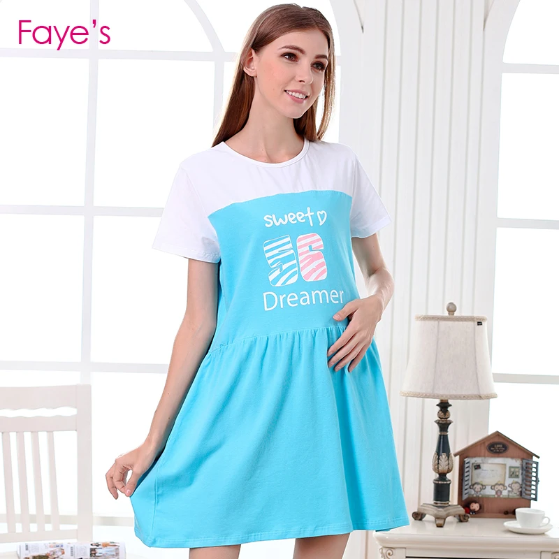 

New Summer Short Sleeve Stripe Maternity Dress Pregnancy Clothes Pegnant Women Clothing Long Tees Tops T-shirts Plus Size