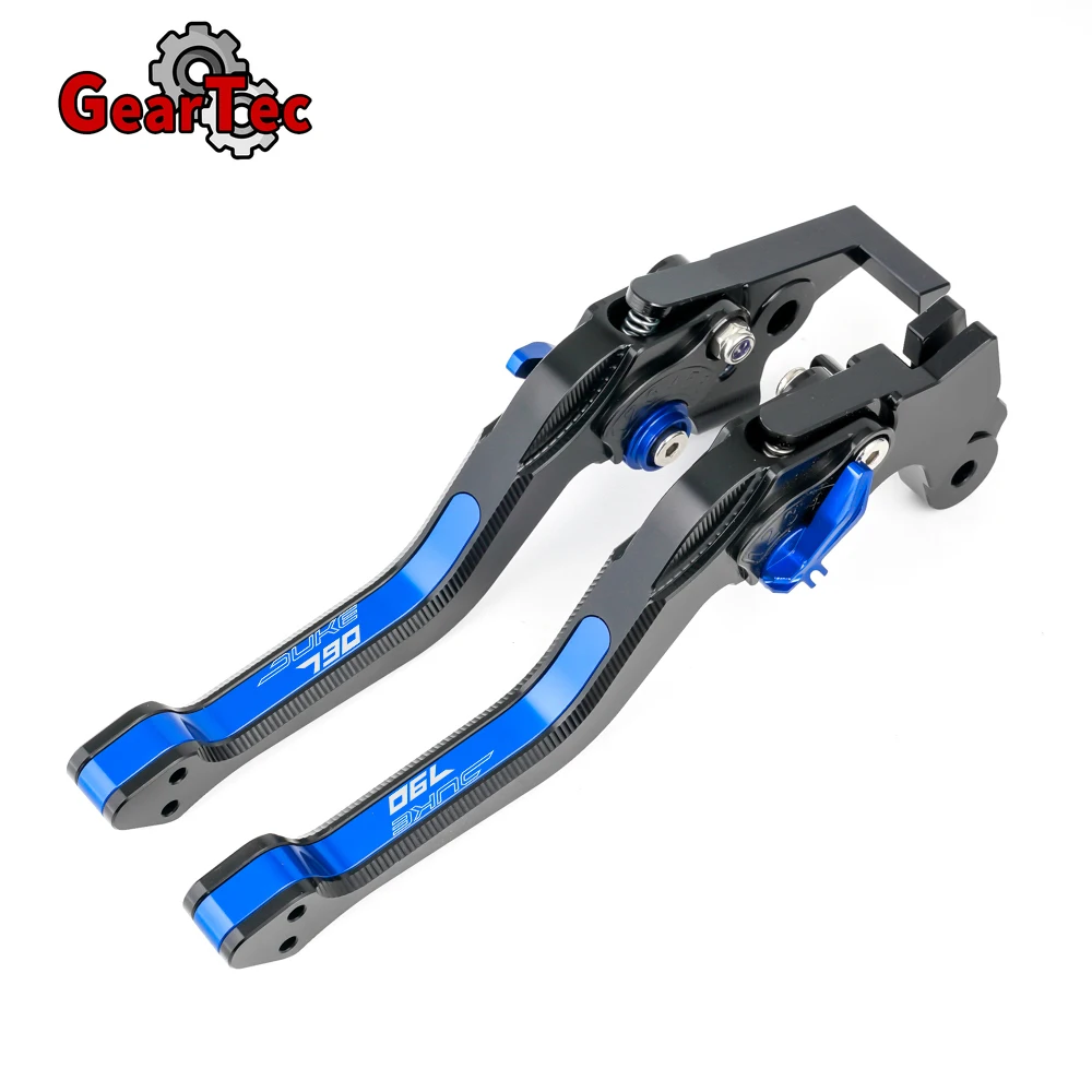 

New Arrivals 790 Duke Motorcycle Accessories 3D Rhombus Adjustable Brake Clutch Levers For KTM DUKE 790 2007-2021 2020 2019