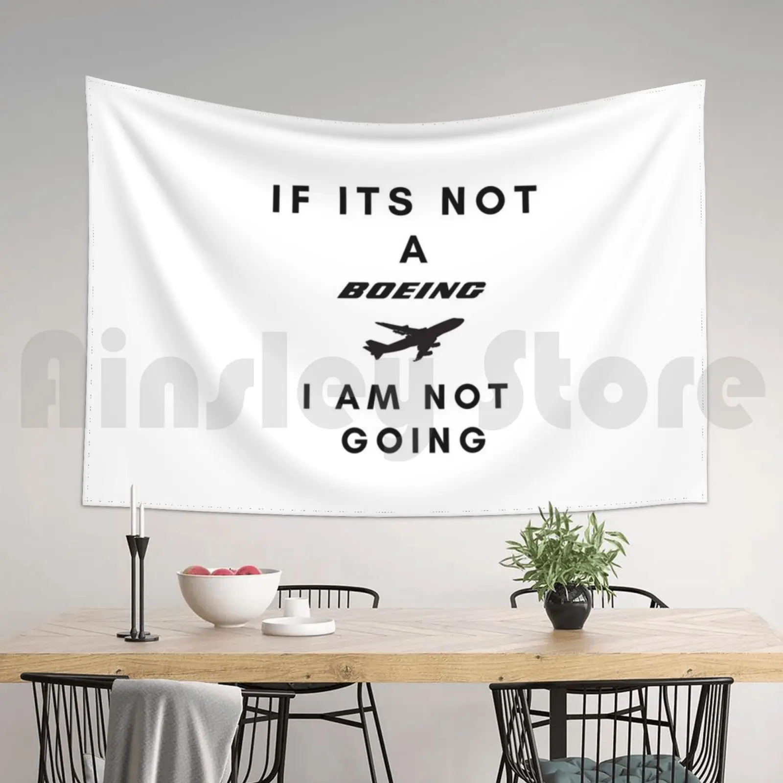 Если это не Боинг я собираюсь гобелен в гостиную спальню авиафанаты Боинга Avgeeks 747