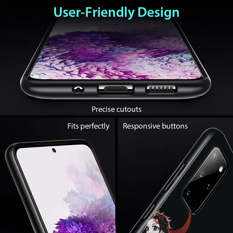 

Newest Kimetsu No Yaiba for Samsung S20 FE Ultra Plus A91 A81 A71 A51 A41 A31 A21S A11 A72 A52 A42 A32 A12 A02S Phone Case