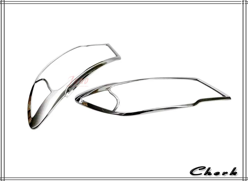 Для Jeep Compass 2017 ABS хром 2 шт./компл. автомобильные аксессуары Передняя крышка лампы