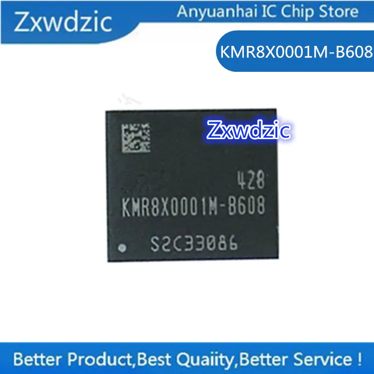 1 шт., 100% Новый оригинальный флейта BGA, чип памяти KMR8X0001M B608