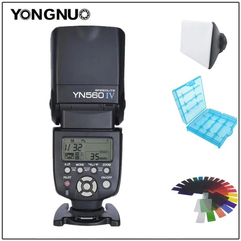 Беспроводная вспышка Yongnuo YN560IV YN560 IV Speedlite 2 4 ГГц для цифровой зеркальной камеры Canon