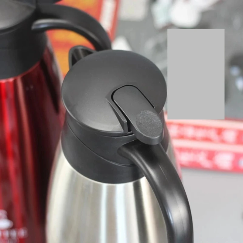 

Large Stainless Steel Thermal Bottle Coffee Carafe-2L Double Wall Insulated Vacuum Flasks Thermos Jug Water Pot Travel Children