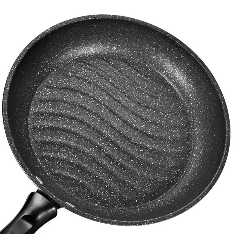 GEEKHOM Kitchen Cooking Frying Pan Medical Stone Cast Iron Nonstick Pancake Easy Clean Cookware Grill Skillet Tools | Дом и сад