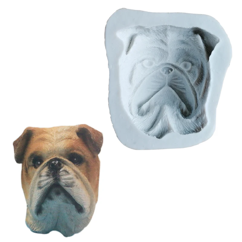

Силиконовая форма для мыла в виде собаки, инструменты для украшения тортов, помадная смола, сахарный из мамамастики, фотоформа M2378