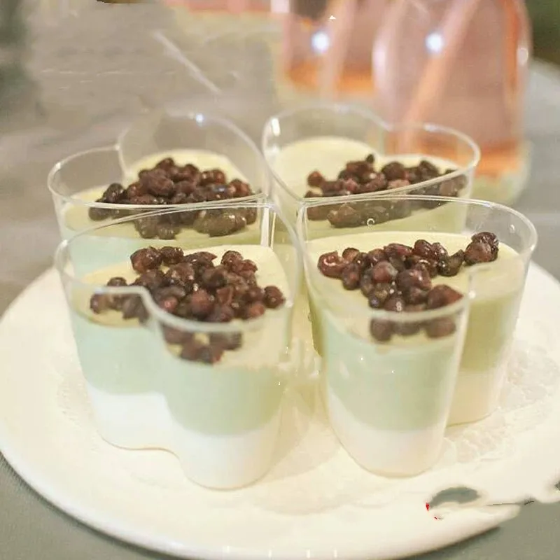 Одноразовые пластиковые формочки для десертов свадебной вечеринки | Дом и сад