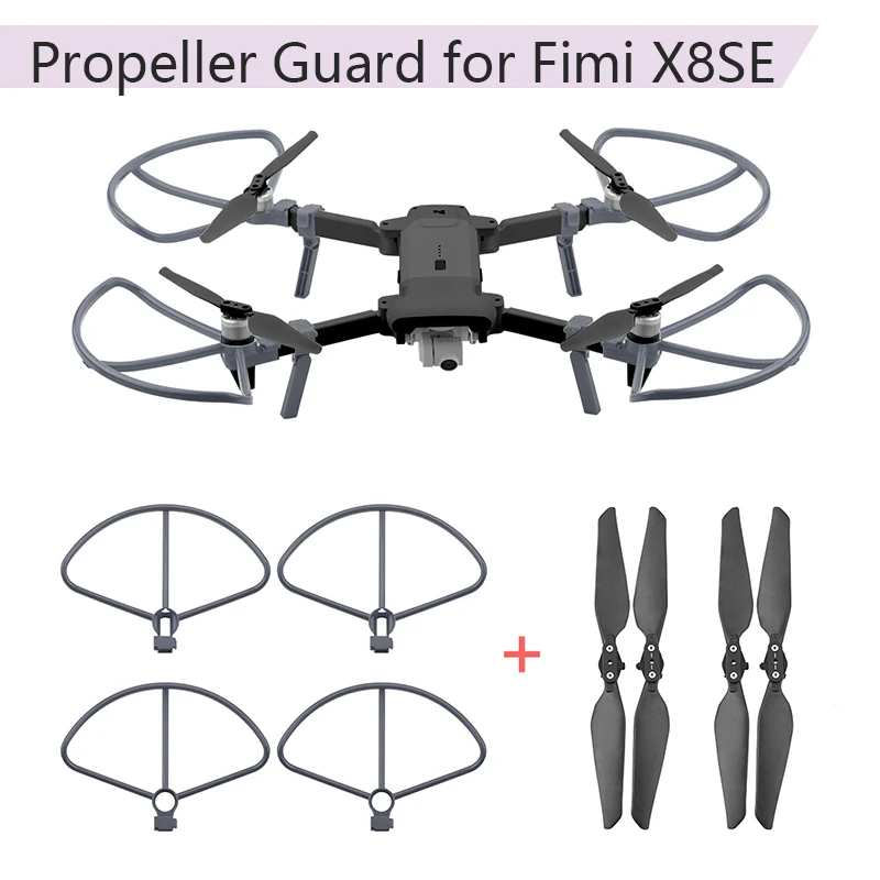 4 шт. складные пропеллеры для FIMI X8SE защита пропеллера кольцо CW CCW реквизит лопасти