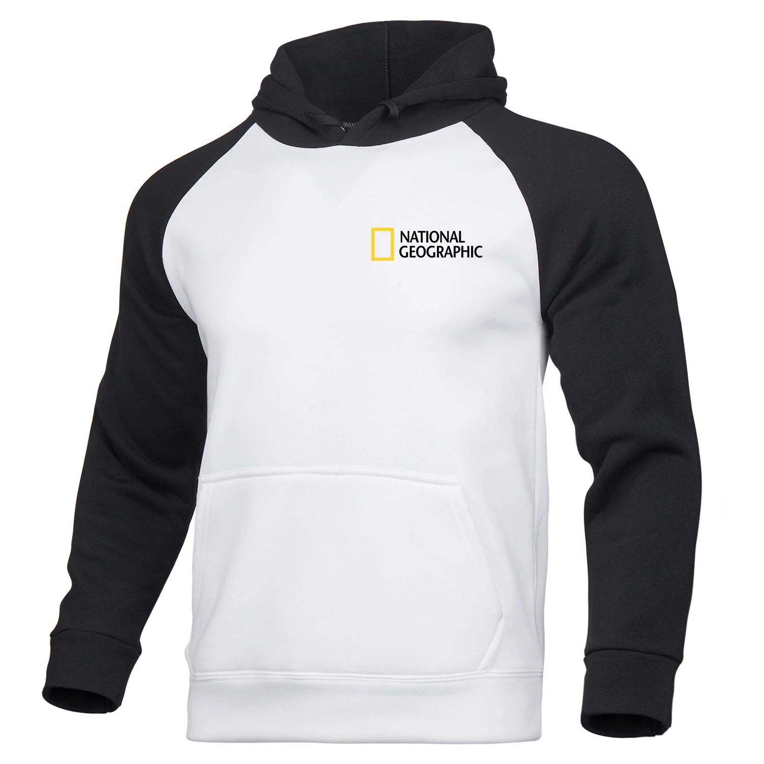 

2021 Fall/Winter New Products National Geographic Magazine Harajuku Men's Premium Pullover Street Fashion Casual Hoodie