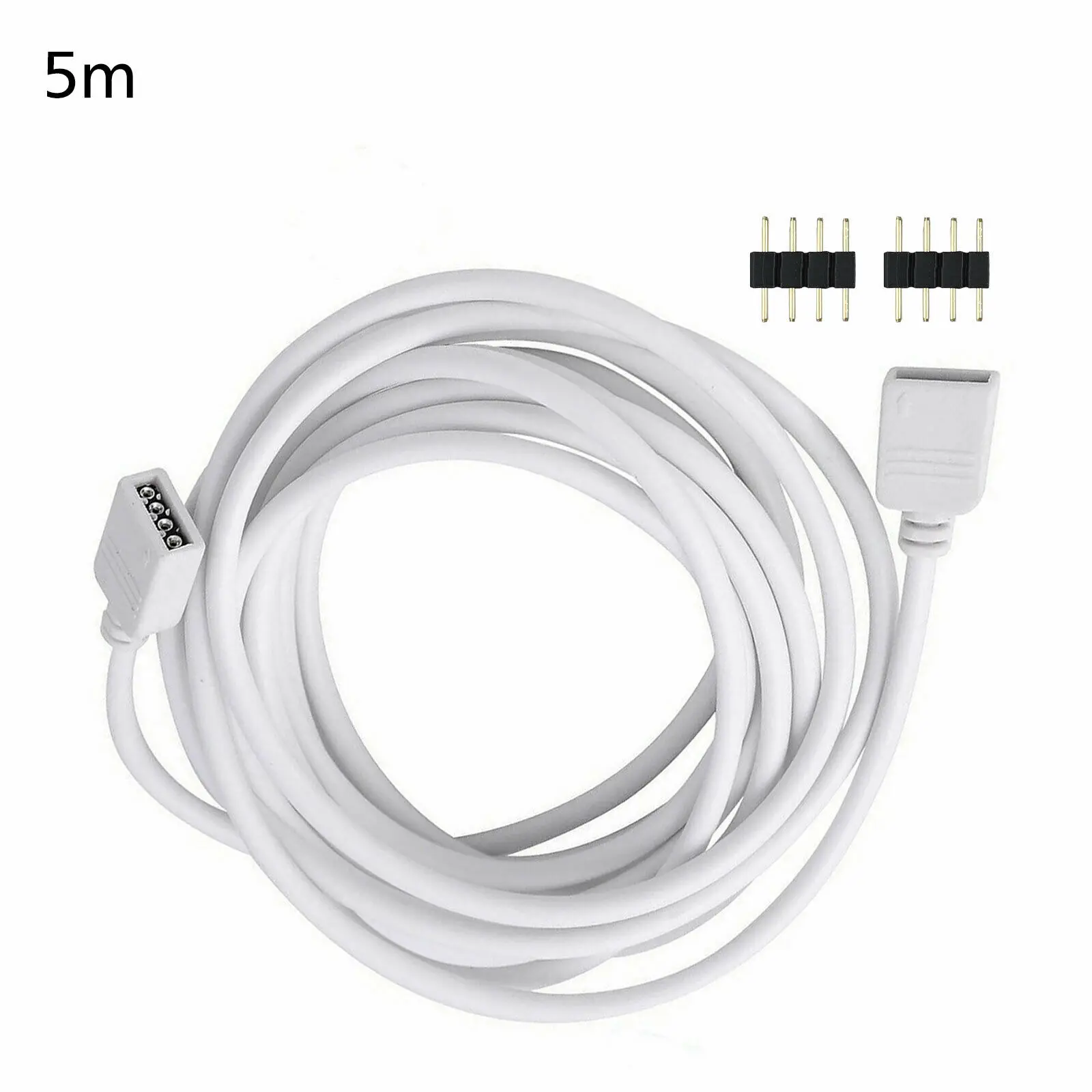 4 контактный Удлинительный провод разъем для SMD LED ленточный светильник RGB 5050 3528