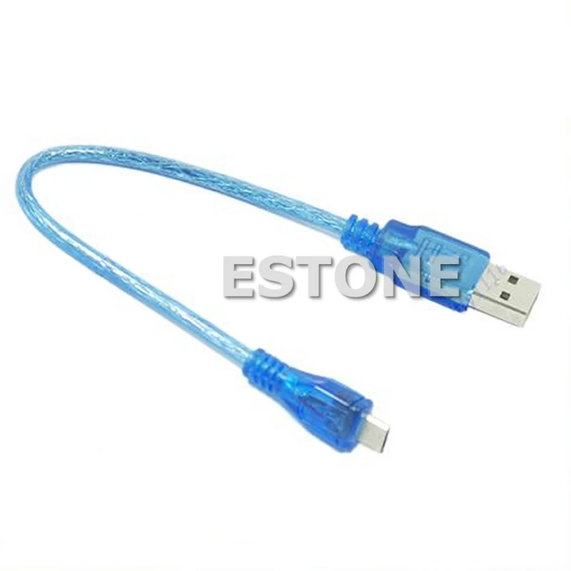 Короткий USB 2 0 A штекер в B Micro 5 Pin кабель для передачи данных высокоскоростной