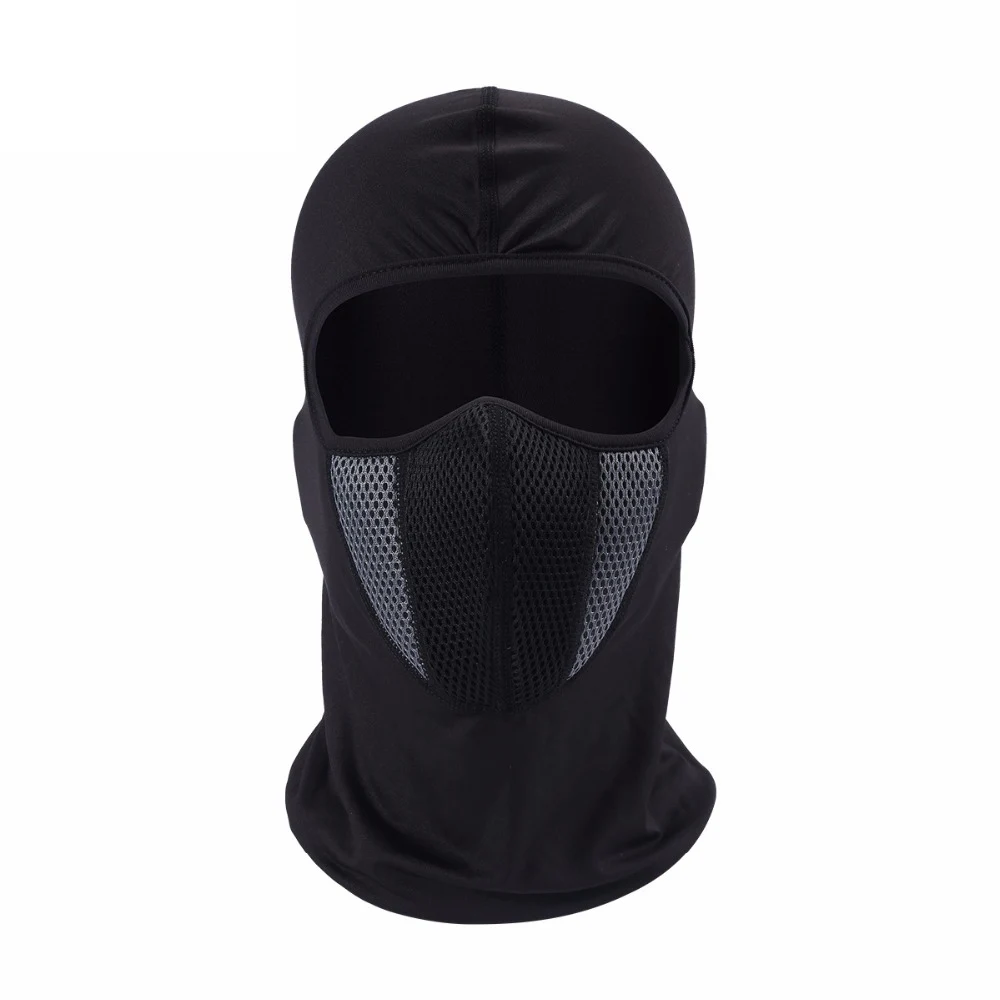 

Breathable Balaclava Motorcycle Full Face Mask Motorbike Cycling Bike Mask Motocross Helmet Hood Moto Riding Neck Face Mask