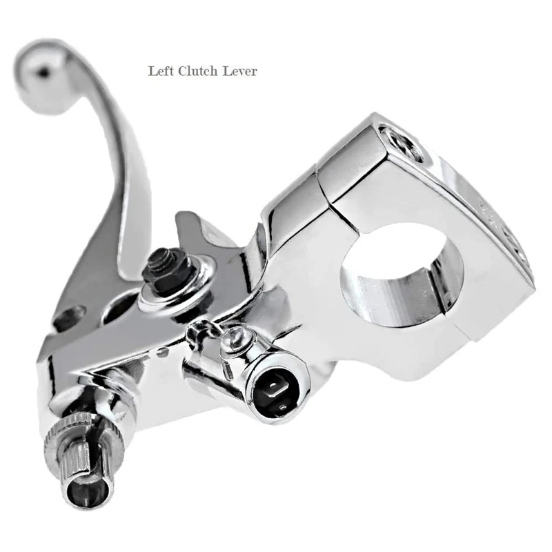 Handlebar Motorcycle Left Clutch Lever and Right Hydraulic Brake Master Cylinder Rod |