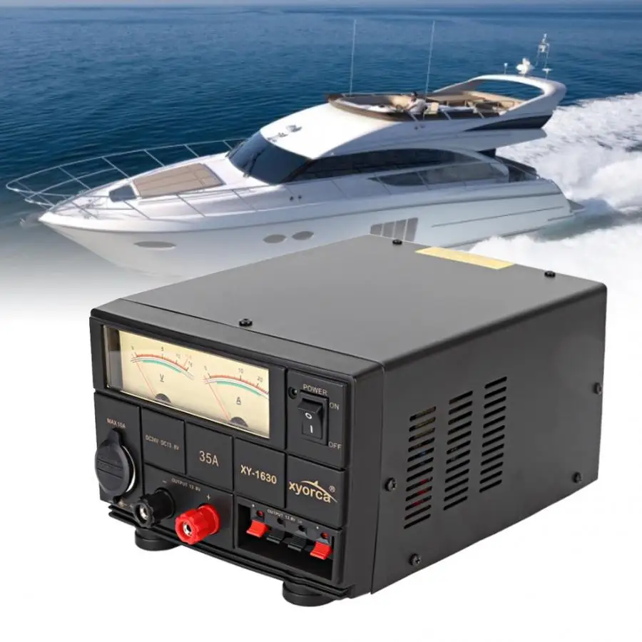 Морской лодка Регулируемый источник питания стабилизированный DC стабилизатор 35A