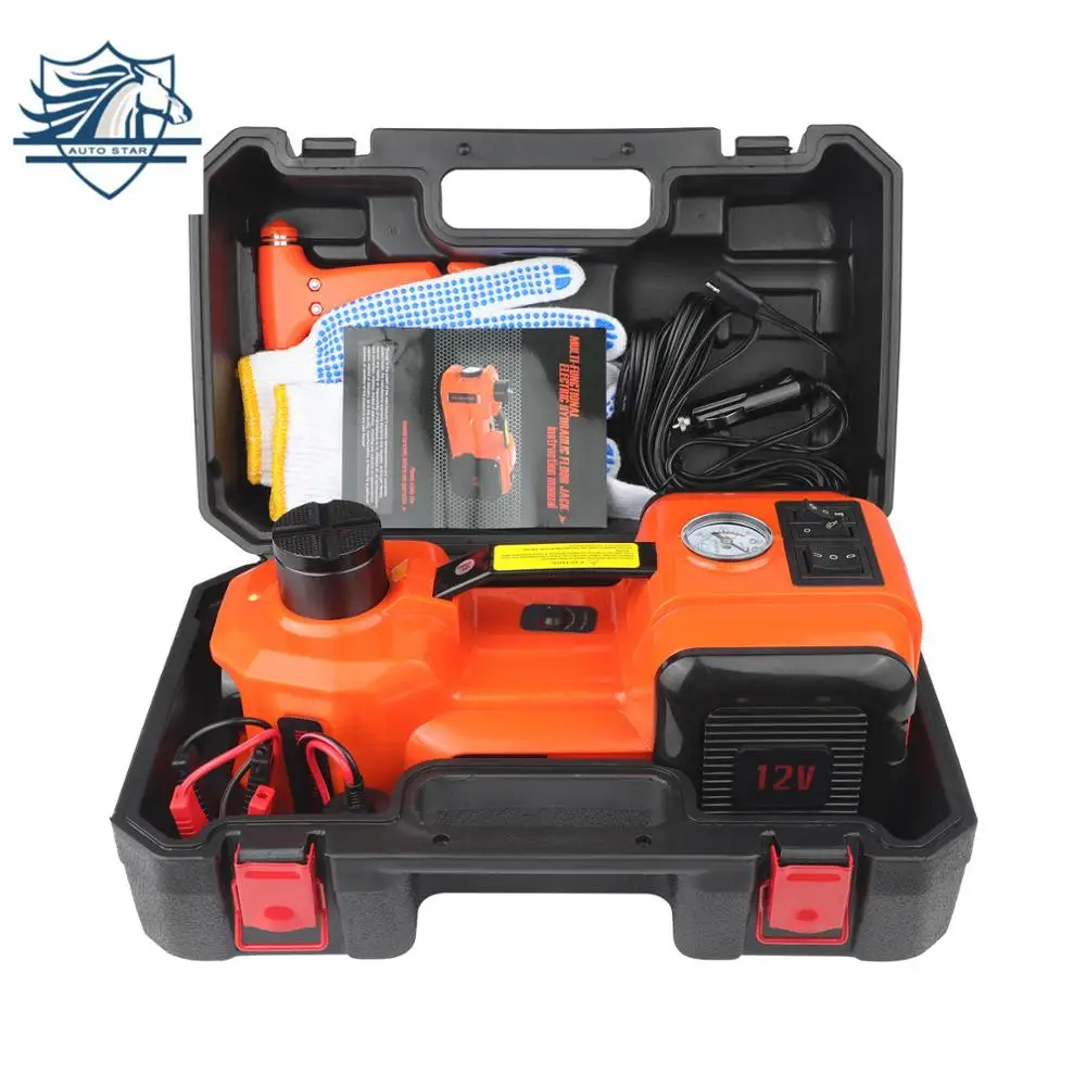 5 тонн 45 см Гидравлический Электрический домкрат для автомобильных шин 12 В