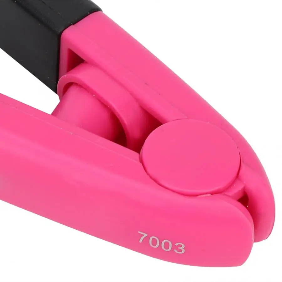 Пластик Портативный шина расческа для выпрямления волос кудрявый укладке