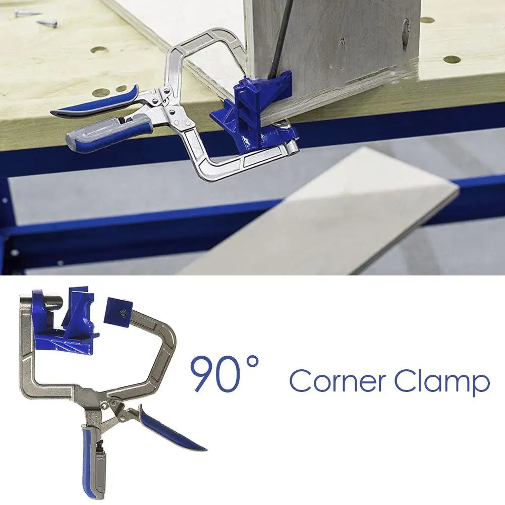 1 шт. прямоугольный разъем (под углом 90 градусов) Деревообработка Зажим рамка для