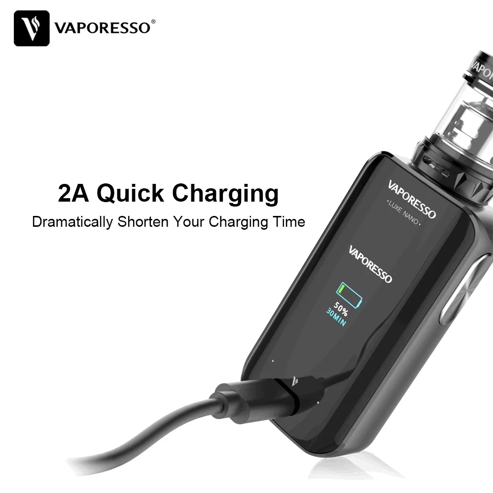 Оригинальная электронная сигарета Vaporesso Luxe Nano Kit вейп с аккумулятором 2500 мАч мини