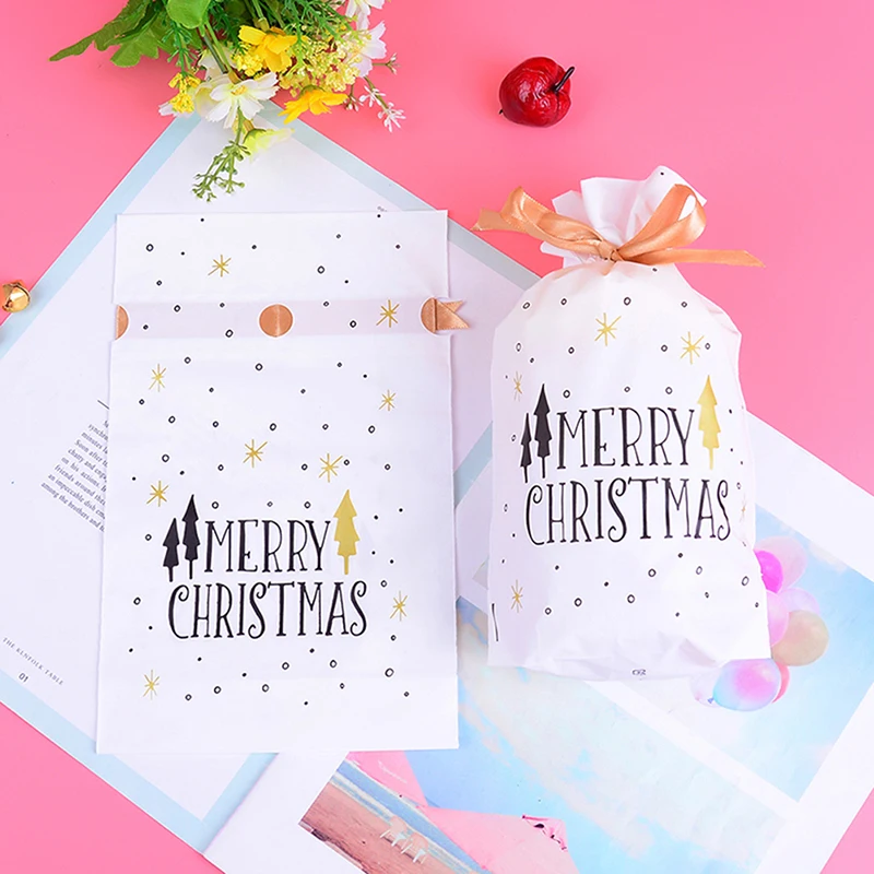 10 шт. сумка для рождественского подарка|Носки и держатели подарков| |