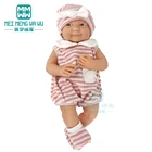 Одежда для малышей, кукла для новорожденных, размер 43 см, аксессуары для кукол, мягкая одежда для ползания