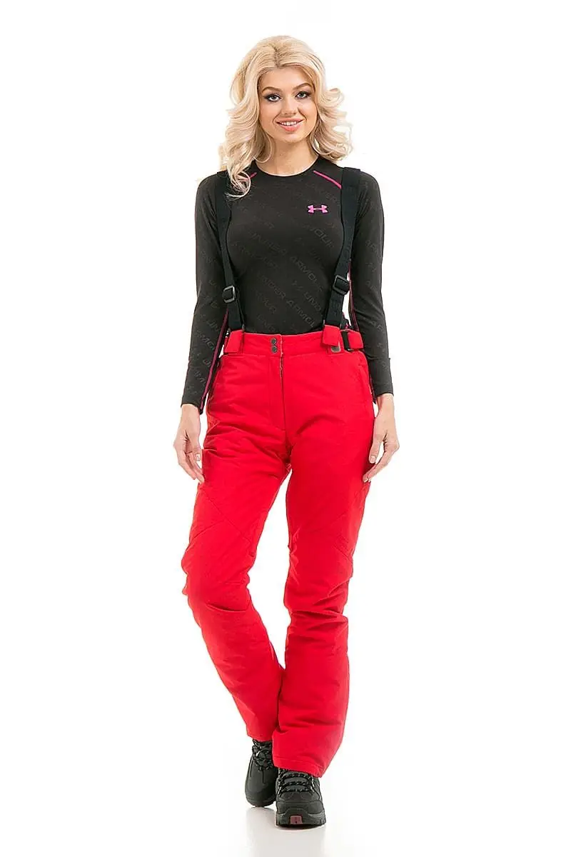 red pant High Experience куртки,Женские high experience горнолыжные костюмы,лыжная куртка женский,куртка горнолыжная женский,женские лыжные куртки,сноуборд костюм женский,лыжи зимний спортивный костюм женский - Цвет: red pant