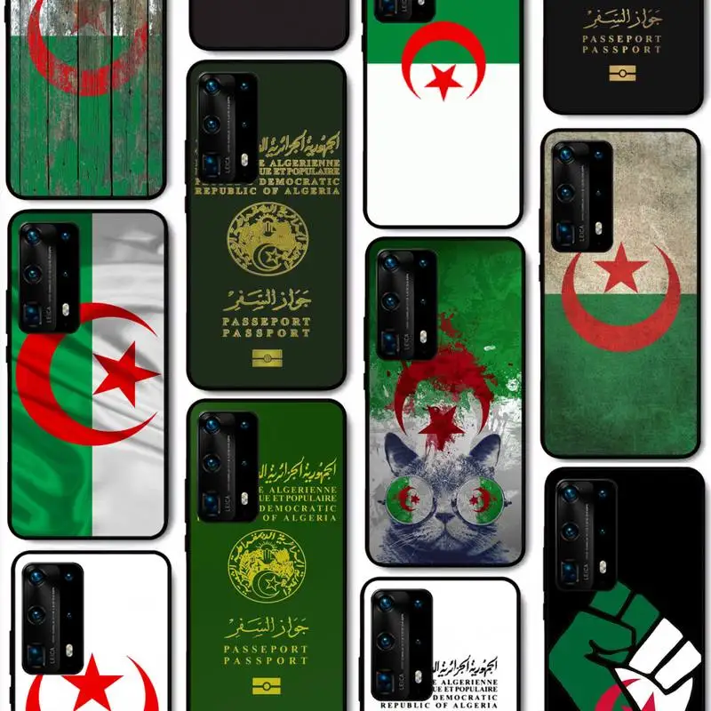 Алжирский паспорт чехол для телефона Huawei P40 P30 P20 Pro P10 Plus P9 P8 Lite P Smart Cover | Мобильные