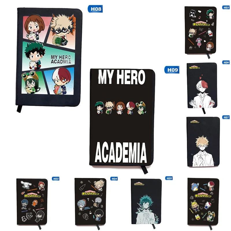 Аниме My Hero academic Midoriya Izuku Bakugou Katsuki блокнот студенческий Мемориальный Подарочный