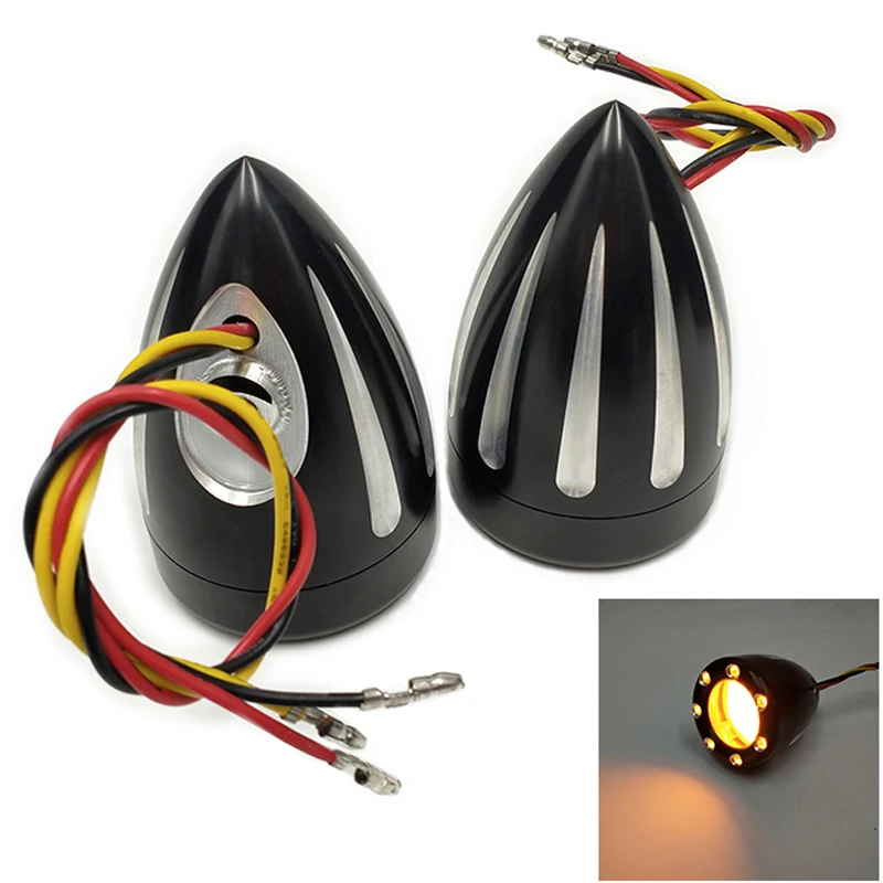 Запчасти для мотоциклов светодиодные сигналы поворота световой индикатор