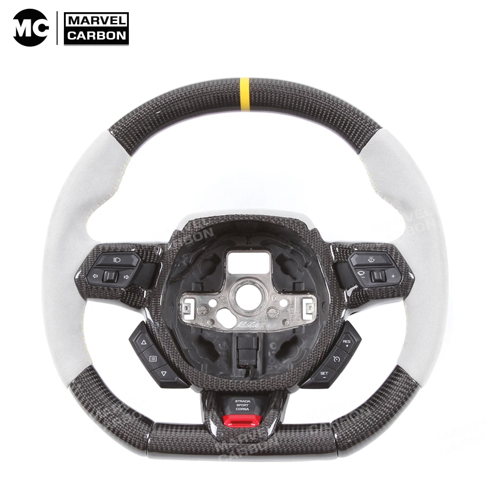 

Real Carbon Fiber Steering Wheel for Lamborghini Huracan