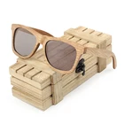 Деревянные солнцезащитные очки BOBO BIRD для женщин и мужчин, винтажные поляризационные линзы, солнцезащитные очки унисекс, деревянные очки по индивидуальному заказу, Прямая поставка