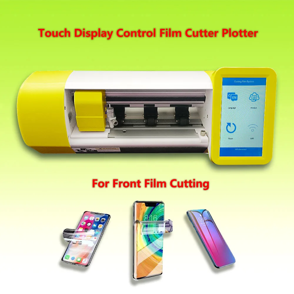 

Auto Film Cutting Machine Protector Mobile Phone Tablet Screen Membrane Fexible Hydrogel Sheet Cutter Plotter