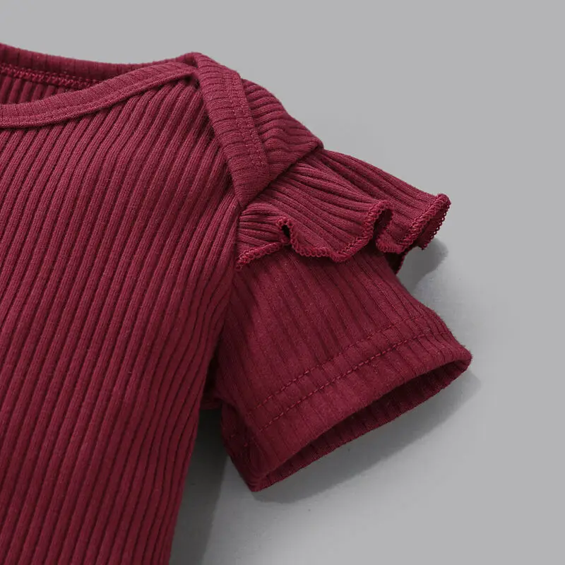 

Fashion Newborn Baby Girls Clothes Short Sleeve Romper Jumpsuit Tops Flower Shorts Pants +Headband Summer 3PCS Outfits Sets