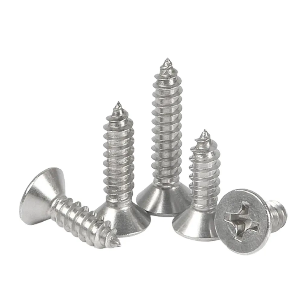 

Wkooa Flat Head Self Tapping Screws Stainless Steel 304 M1 M1.2 M1.4 M1.7 M2 M2.2 M2.3 M2.9