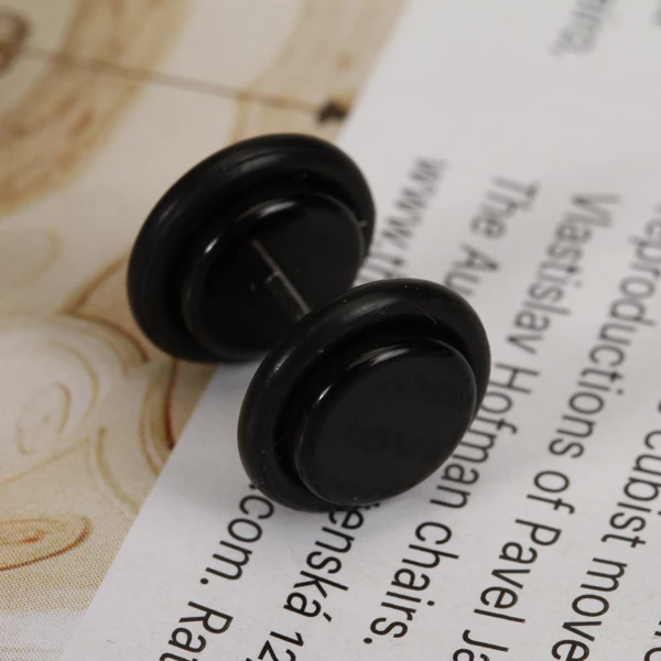 Набор из 2 шт 18 г Заглушки для ушей искусственные конические подрамники уха