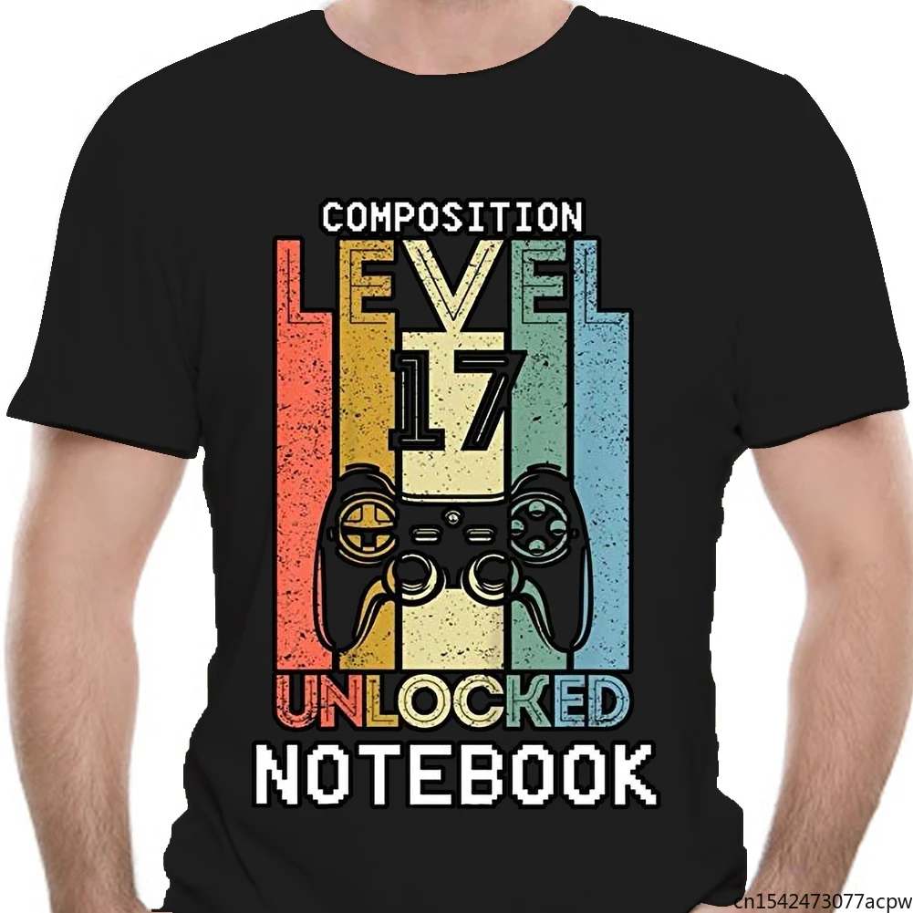 

Level 17 Unlocked Video Gamer Vintage Men's T-Shirt