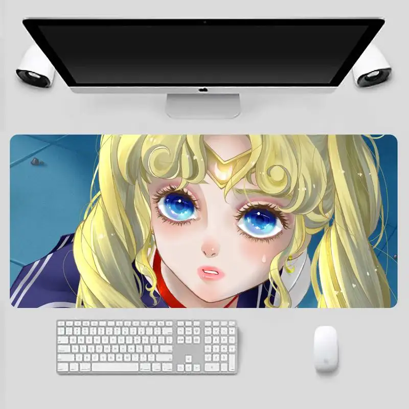 

sailor moon anime Silicone large/small Pad to Mouse Game Game Office Work Mouse Mat pad X XL Non-slip Laptop Cushion mouse pad