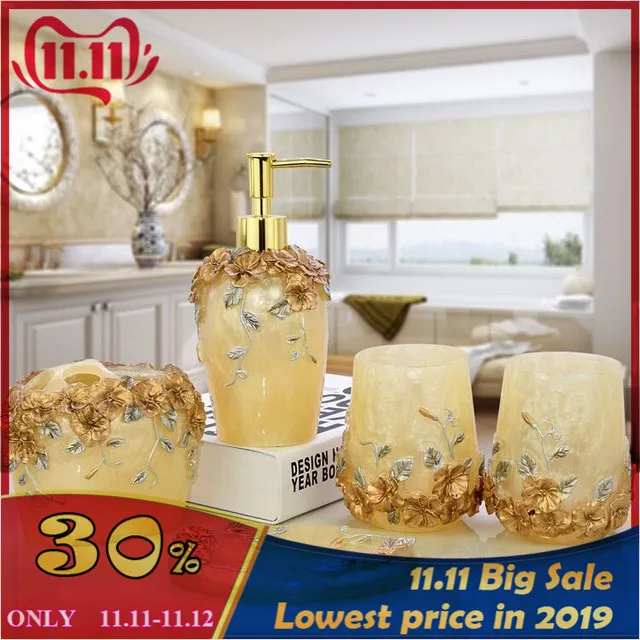 Европейский стиль аксессуары для ванной комнаты наборы/держатель мыла/дозатор